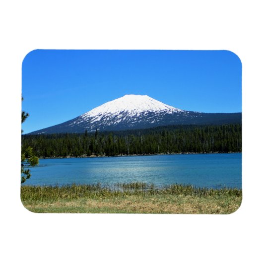 Mount Bachelor, OR Magnet (Horizontal)