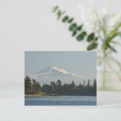 Mount Baker dominiert die Landschaft Postkarte (Stehend Vorderseite)