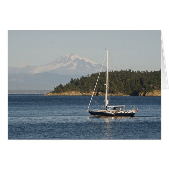 Mount Baker dominiert Landschaft (Vorderseite (Horizontal))