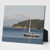 Mount Baker dominiert Landschaft Fotoplatte (Seite)