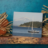 Mount Baker dominiert Landschaft Fotoplatte (Seite)