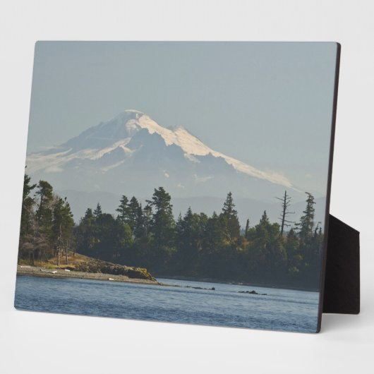 Mount Baker dominiert Landschaft Fotoplatte (Seite)