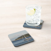 Mount Baker dominiert Landschaft Getränkeuntersetzer (Rechte Seite)