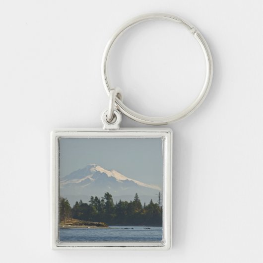 Mount Baker dominiert Landschaft Schlüsselanhänger (Vorne)