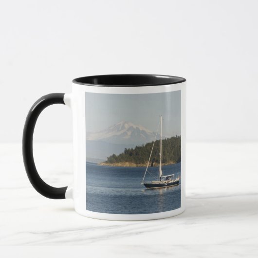 Mount Baker dominiert Landschaft Tasse (Links)