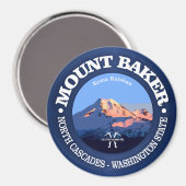Mount Baker Magnet (Vorderseite/Rückseite)