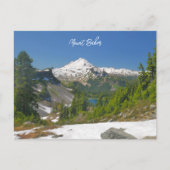 Mount Baker Mountain Landschaftsfotografie Postkarte (Vorderseite)