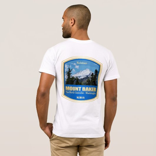 Mount Baker (PF) T-Shirt (Schwarz voll)