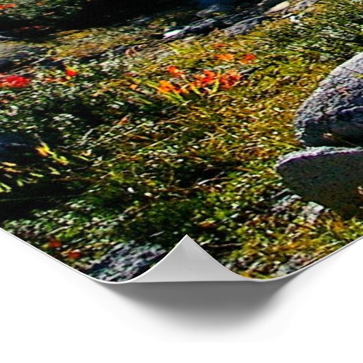 Mount Baker Poster (Ecke)