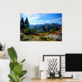 Mount Baker Poster (Heimbüro)