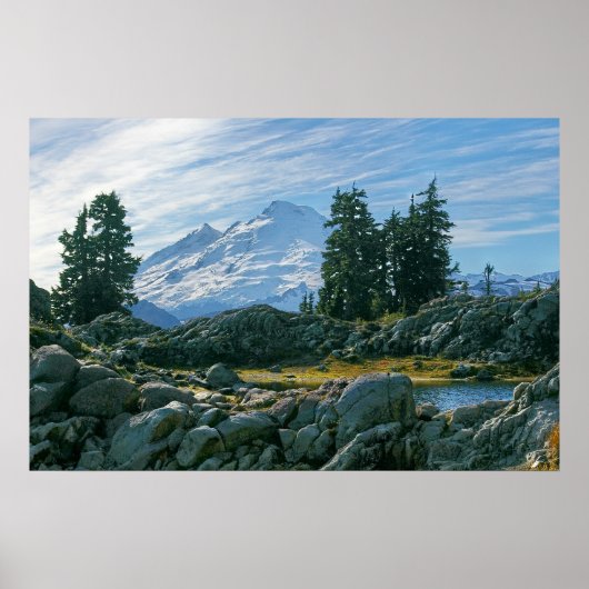 Mount Baker Poster (Vorne)