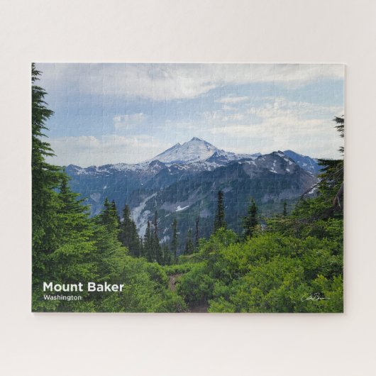 Mount Baker Puzzle (Horizontal)