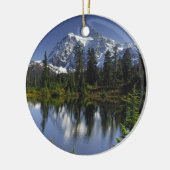 Mount Baker-Snoqualmie-Nationalwald Keramikornament (Links)