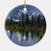 Mount Baker-Snoqualmie-Nationalwald Keramikornament (Hinten)