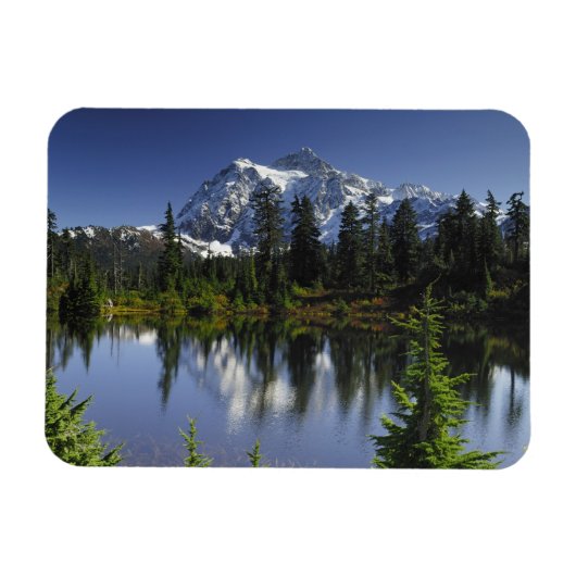 Mount Baker-Snoqualmie-Nationalwald Magnet (Horizontal)