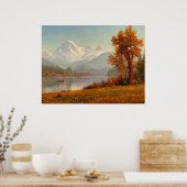 Mount Baker, Washington, Fine Art, Poster (Küche)