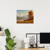 Mount Baker, Washington, Kunst, Poster (Heimbüro)