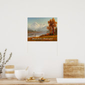 Mount Baker, Washington, Kunst, Poster (Küche)