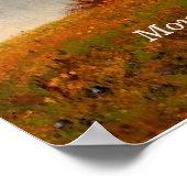 Mount Baker, Washington, Kunst, Poster (Ecke)