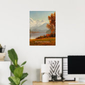 Mount Baker, Washington, Kunst, Poster (Heimbüro)