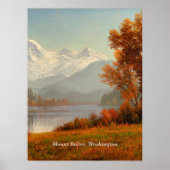 Mount Baker, Washington, Kunst, Poster (Vorne)