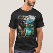 Mount Baker Washington Sasquatch Aussichtsweg T-Shirt (Vorderseite)