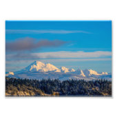 Mount Baker Winter Fotodruck (Vorne)