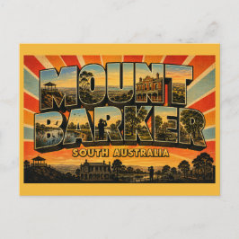 Mount Barker SA Adelaide Hills Vintage Postkarte