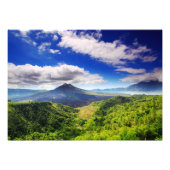 Mount Batur Volcano Foto Print (Vorne)