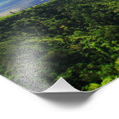 Mount Batur Volcano Foto Print (Ecke)