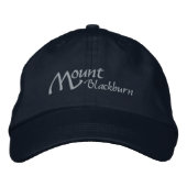 Mount Blackburn Alaska Wrangell bestickter Hut (Vorderseite)