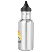 Mount Bond New Hampshire Retro Edelstahlflasche (Rechts)