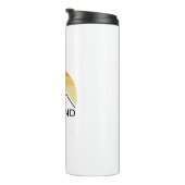 Mount Bond New Hampshire Retro Thermosbecher (Nach rechts gedreht)