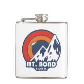 Mount Bond New Hampshire Sun Eagle Flachmann (Vorderseite)