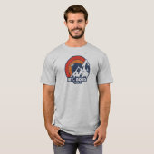 Mount Bond New Hampshire Sun Eagle T-Shirt (Vorne ganz)
