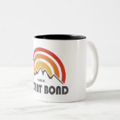 Mount Bond New Hampshire Zweifarbige Tasse (VorderseiteRechts)
