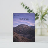 Mount Bromo East Java Indonesien Postkarte (Stehend Vorderseite)