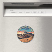 Mount Bromo Indonesia Travel Magnet (In Situ (Geschirrspüler))