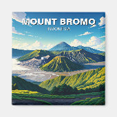 Mount Bromo Indonesia Travel Magnet (Vorne)