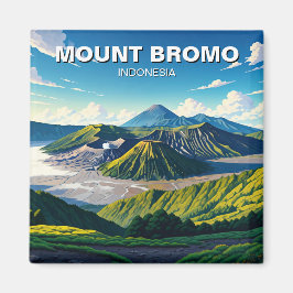 Mount Bromo Indonesia Travel Magnet