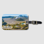 Mount Bromo Luftvulkan Luxus Gepäckanhänger (Vorderseite (Horizontal))