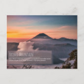 Mount Bromo Postcard Postkarte (Vorderseite)