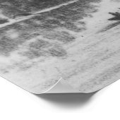 Mount Burney from the Otter Islands Poster (Ecke)