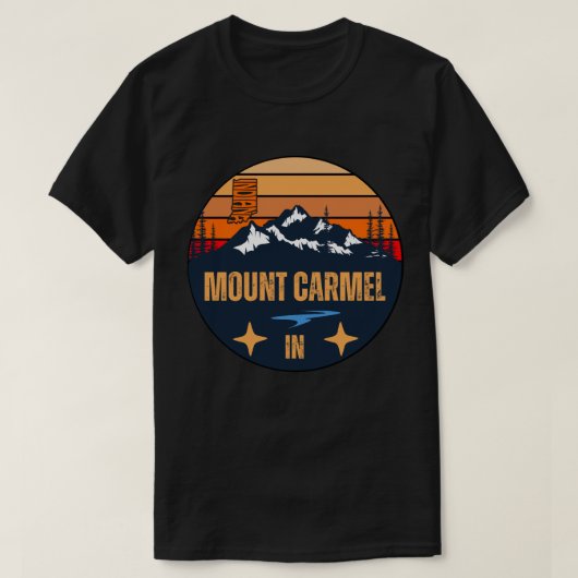 Mount Carmel, Indiana T-Shirt (Design vorne)