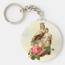 Mount Carmel Jungfrau Mary Jesus Brown Scapular Ke Schlüsselanhänger