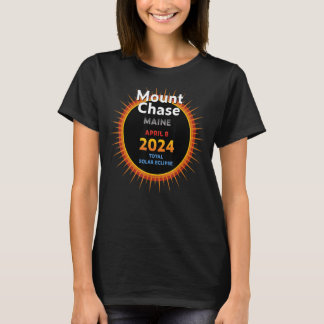 Mount Chase Maine ME Total Solar Eclipse 2024 2 T-Shirt