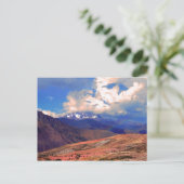 Mount Chicon Rainbow, Anden Mountains, Peru Postkarte (Stehend Vorderseite)