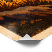 Mount Chimborazo, Ecuador, in a classic Poster (Ecke)