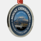 Mount Chimborazo Ornament Aus Metall (Rechts)