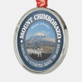 Mount Chimborazo Ornament Aus Metall (Links)